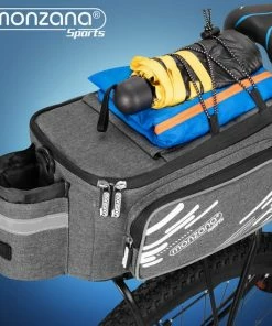 Monzana - Fietstas Bagagedrager - 12L Waterdicht Zwart -Bobike SHOP 550x550 186