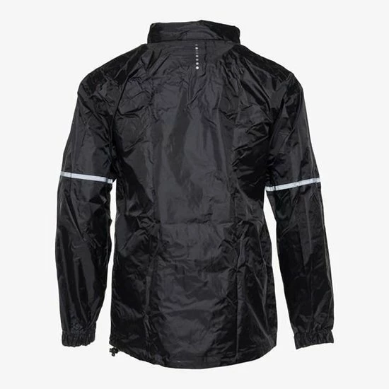 Mountain Peak Dames/heren Regenjas - Zwart - Maat XL 2 Mountain Peak Dames/heren Regenjas - Zwart - Maat XL - Afbeelding 2