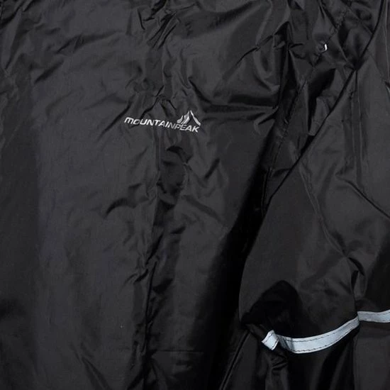 Mountain Peak Dames/heren Regenjas - Zwart - Maat XL 6 Mountain Peak Dames/heren Regenjas - Zwart - Maat XL - Afbeelding 6