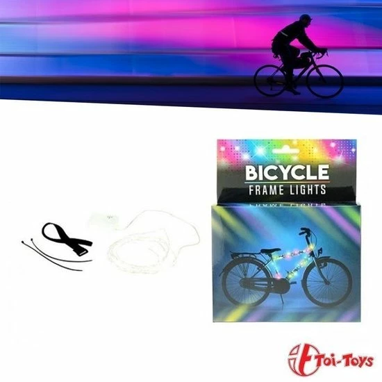 Toi-Toys Verlichtingsset Fiets Led - Licht Snoer - 3 Meter 8 Toi-Toys Verlichtingsset Fiets Led - Licht Snoer - 3 Meter - Afbeelding 8