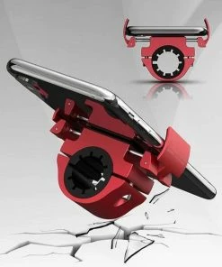 YaleBike Telefoonhouder Fiets TPX2 - Universeel Houder - Smartphone & GSM Telefoon Fietshouder IPhone - Samsung - Zwart -Bobike SHOP 550x550 298