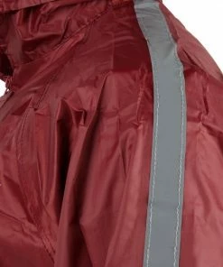 C-Line Regenpak Met Capuchon - Rood - Reflecterend - Nieuw Model - Volwassen Maat XXXL -Bobike SHOP 550x550 3