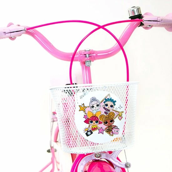 LOL Surprise Kinderfiets - Meisjes - 16 Inch - Roze - 2 Handremmen 4 LOL Surprise Kinderfiets - Meisjes - 16 Inch - Roze - 2 Handremmen - Afbeelding 4
