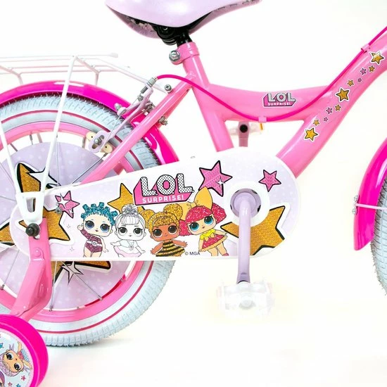 LOL Surprise Kinderfiets - Meisjes - 16 Inch - Roze - 2 Handremmen 6 LOL Surprise Kinderfiets - Meisjes - 16 Inch - Roze - 2 Handremmen - Afbeelding 6
