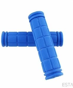 Merkloos ESTARK - Fietshandvatten - Handvatten - Universeel - Fiets Mountainbike Professioneel - Grips - Extra Grip Fietshandvaten -Handvaten - Handig Te Monteren - Anti-slip Fietsen Stuur Bikegrips Stevig - Rubber Blauw - (R-bla) -Bobike SHOP 550x550 322