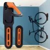 Consumerce Premium Muurbeugel Voor Fiets Met Anti-Slip Zwart | Fietsophangsysteem | Fietshaak Voor De Muur | Muuranker | Fiets Wandbeugel | Muur Beugel Wand