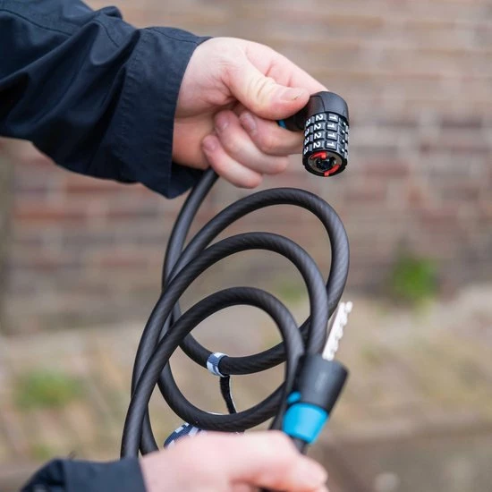 BBB Cycling CodeSafe Coil Cable Fietsslot - Kabelslot Fiets Cijferslot - Zwart - 150 X 1 Cm - BBL-35 4 BBB Cycling CodeSafe Coil Cable Fietsslot - Kabelslot Fiets Cijferslot - Zwart - 150 X 1 Cm - BBL-35 - Afbeelding 4