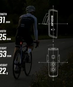 Sigma BUSTER 400 USB LED Fiets Verlichtingset 400 Lumen + Blaze Flash USB Achter Met Remlicht Functie - Li-ion Accu - Oplaadbaar -Bobike SHOP 550x550 450