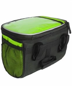 ZT Accessoires Advocator Fiets Stuurtas - Fietstas Stuur Met Smartphone / Telefoon Houder & Kaarthouder Groen/Zwart -Bobike SHOP 550x550 459