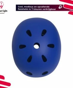 Kinderfietshelm Pro Sport Lights - Skate Fietshelm Voor Kinderen - Matt Blauw - Kinderhelm 50 - 56 Cm -Bobike SHOP 550x550 499