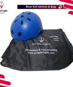 Kinderfietshelm Pro Sport Lights - Skate Fietshelm Voor Kinderen - Matt Blauw - Kinderhelm 50 - 56 Cm -Bobike SHOP 550x550 504