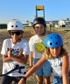 Kinderfietshelm Pro Sport Lights - Skate Fietshelm Voor Kinderen - Matt Blauw - Kinderhelm 50 - 56 Cm -Bobike SHOP 550x550 509