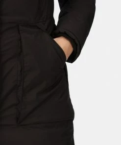 Regatta, Womens Yewbank II Waterdichte Dames Winterjas, Zwart, Maat 40 -Bobike SHOP 550x550 540