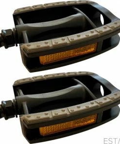 ESTARK Fietspedalen - Anti-Slip Fietspedalen Set Met Reflectoren - Zwart - Set Fiets Pedalen - Mountainbike Sport - Fietstrappers - Losse Trappers - 2 STUKS (Luxe) -Bobike SHOP 550x550 554