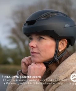 BBB Cycling Indra Fietshelm Voor Speed Pedelec & E-bike - NTA-8776 Gecertificeerd - Mat Zwart - Maat L - BHE-56 -Bobike SHOP 550x550 591