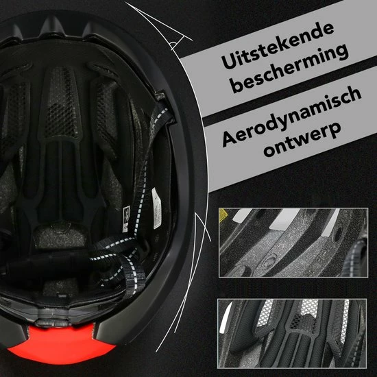 Lightyourbike ? Lightyourbike VISION 1 - Fietshelm Met Vizier & Verlichting - Elektrische Fiets, Racefiets & MTB - Zwart 6 Lightyourbike ? Lightyourbike VISION 1 - Fietshelm Met Vizier & Verlichting - Elektrische Fiets, Racefiets & MTB - Zwart - Afbeelding 6