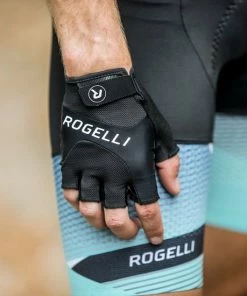 Rogelli Wielerhandschoen Arios Zwart Zwart - Maat S -Bobike SHOP 550x550 652