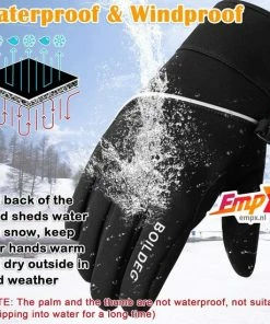 BOILDEG Fietshandschoenen Maat S Omtrek 19.8-20.8cm - Outdoor - Winddicht - Touchscreen - Anti-slip - Schokabsorberende Pad Fietshandschoenen Voor Mannen & Vrouwen -Bobike SHOP 550x550 69