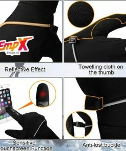 BOILDEG Fietshandschoenen Maat S Omtrek 19.8-20.8cm - Outdoor - Winddicht - Touchscreen - Anti-slip - Schokabsorberende Pad Fietshandschoenen Voor Mannen & Vrouwen -Bobike SHOP 550x550 71