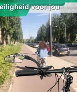 Merkloos Fietsspiegel + Reflectiestrip - Links - E-bike - Verstelbaar 360 Graden - Zwart 7 Merkloos Fietsspiegel + Reflectiestrip - Links - E-bike - Verstelbaar 360 Graden - Zwart -Bobike SHOP 550x550 80
