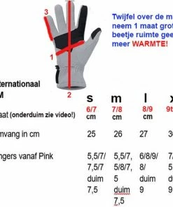 GORE-TEX BURTEX Outdoor Strategy Fiets Wandel Motor Handschoenen Inclusief Liners Warm En 100% Waterdicht Maat XL -Bobike SHOP 550x552 3