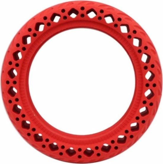 Kitra Xiomi M365 Banden Volle En Volrubberen Band Voor Xiaomi M365 (PRO) En Phaewo X9 - M365 Accessoires En Onderdelen - Volrubber - Zonder Binnenband - Anti-slip - Afvoerprofiel - 8,5'' Band - Geen Lekke Band (rood) 2 Kitra Xiomi M365 Banden Volle En Volrubberen Band Voor Xiaomi M365 (PRO) En Phaewo X9 - M365 Accessoires En Onderdelen - Volrubber - Zonder Binnenband - Anti-slip - Afvoerprofiel - 8,5'' Band - Geen Lekke Band (rood) - Afbeelding 2