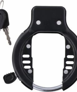 Dunlop Ringslot Fiets - Inclusief 2 Sleutels - Universeel - Gehard Staal - Fietssloten - Anti Diefstal