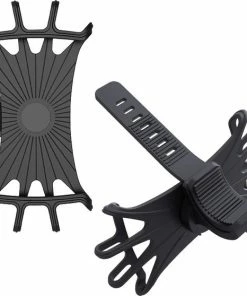 NoXx Telefoonhouder Fiets Universeel - Fiets Telefoonhouder Scooter - Mountainbike Telefoon Houder Siliconen - Zwart -Bobike SHOP 550x558 4