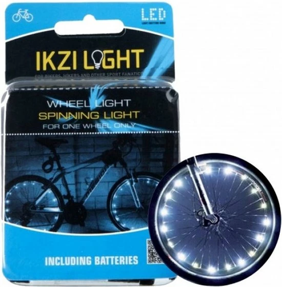 Ikzi Light Wielverlichting IKZI Voor 2 Wielen - Rode Leds 3 Ikzi Light Wielverlichting IKZI Voor 2 Wielen - Rode Leds - Afbeelding 3