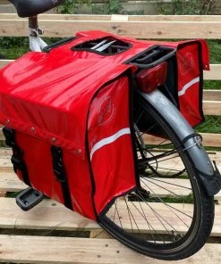 BayNL- Waterdicht - Dubbele - Bisonyl - Fietstas- Reflectoren - Rood 34cmX16.2cmX32cm=35 Liter -Bobike SHOP 550x561 1