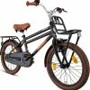 Supersuper Cooper - Kinderfiets - Jongensfiets - 18 Inch - Mat Zwart