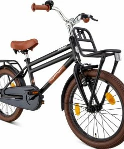Supersuper Cooper - Kinderfiets - Jongensfiets - 18 Inch - Mat Zwart