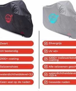 CUHOC Sym Fiddle 2 COVER UP HOC Scooterhoes Stofvrij / Ademend / Waterafstotend Red Label -Bobike SHOP 550x564