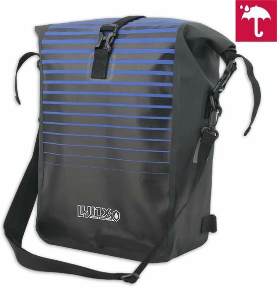 LYNX 3 In 1 Rugzak, Fiets Tas En Schoudertas. Handig, Waterdicht Van Uitstekende Kwaliteit 1 LYNX 3 In 1 Rugzak, Fiets Tas En Schoudertas. Handig, Waterdicht Van Uitstekende Kwaliteit