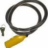 Merkloos Fiets Slot - Met 2 Sleutels - Ijzer Draad Kleur; Zwart - Unisex Beveiliging Fietsslot
