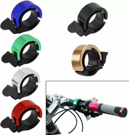 LOUZIR Outdoor Beschermende Fietsbel - Veilig Fietsen- Bike Bell - Rood 6 LOUZIR Outdoor Beschermende Fietsbel - Veilig Fietsen- Bike Bell - Rood - Afbeelding 6