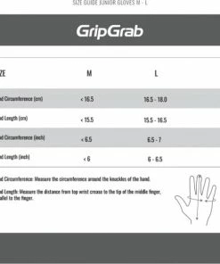 GripGrab GripGrab X-Trainer Junior Kinder Handschoenen - Blauw - Unisex - Maat M -Bobike SHOP 550x581