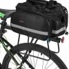 Pro Sport Lights Fietstas Bagagedrager Achter - 10 Tot 25 Liter - Waterdicht Met Regenhoes - Enkele Tas Fiets - Trunkbag