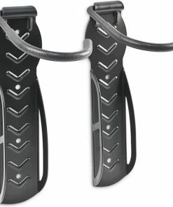 Relaxdays Fiets Ophangsysteem - Fietsbeugel Muur - 2 Stuks - Tot 25 Kg - Fietshouder Wand