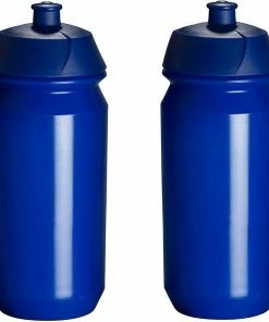 2 X Tacx Shiva Bidon - 500 Ml - Donkerblauw - Drinkbus