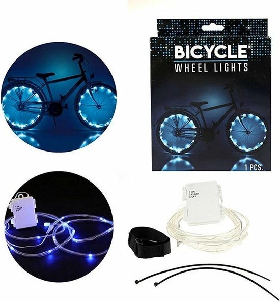Toi-Toys Verlichtingsset Fiets Led - Licht Snoer - 3 Meter 3 Toi-Toys Verlichtingsset Fiets Led - Licht Snoer - 3 Meter - Afbeelding 3
