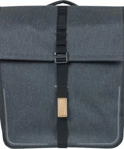 Basil Urban Dry Dubbele Fietstas MIK - Zwart - 50 Liter -Bobike SHOP 550x599 2