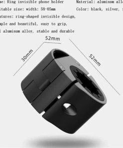 YaleBike Telefoonhouder Fiets TPX2 - Universeel Houder - Smartphone & GSM Telefoon Fietshouder IPhone - Samsung - Zwart -Bobike SHOP 550x605 1