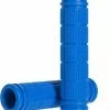 Merkloos ESTARK - Fietshandvatten - Handvatten - Universeel - Fiets Mountainbike Professioneel - Grips - Extra Grip Fietshandvaten -Handvaten - Handig Te Monteren - Anti-slip Fietsen Stuur Bikegrips Stevig - Rubber Blauw - (R-bla)