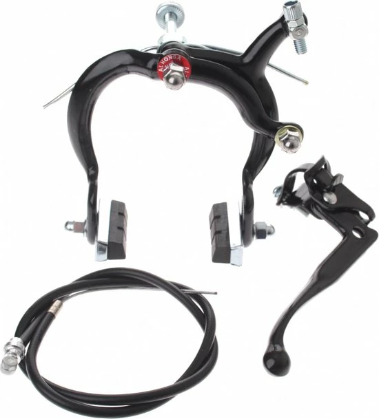 Alhonga Knijprem Weinmann Achter Compleet Alu Zwart 4-delig 9 Alhonga Knijprem Weinmann Achter Compleet Alu Zwart 4-delig - Afbeelding 9