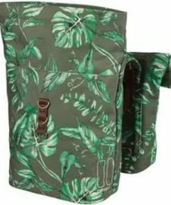 Basil Ever-Green Dubbele Fietstas - Beige - 32 Liter -Bobike SHOP 550x615