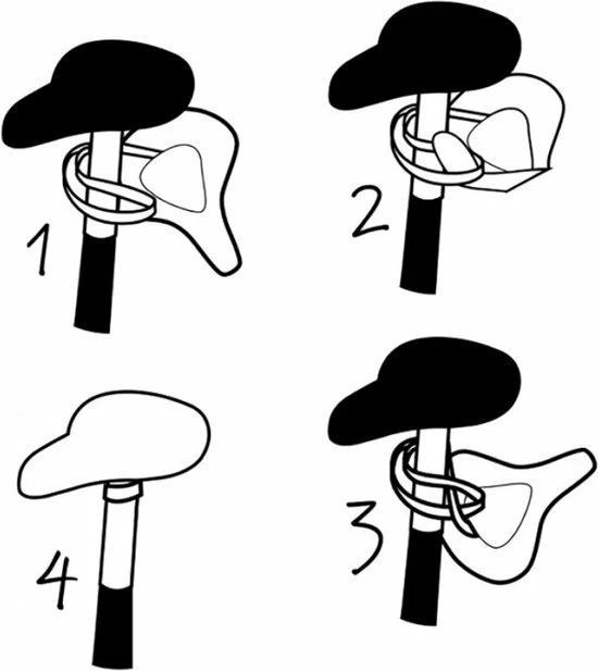 Zadeldek BikeCap Checks 3 Zadeldek BikeCap Checks - Afbeelding 3