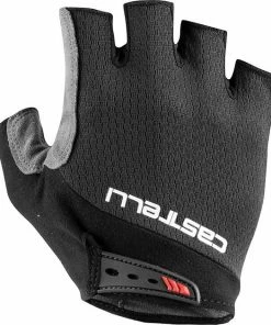Castelli Fietshandschoenen Zomer Unisex Zwart - ENTRATA V GLOVE LIGHT BLACK - XL