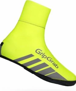 GripGrab - RaceThermo Hi-Vis Waterproof Winter Shoe Cover - Geel Hi-Vis - Unisex - Maat M -Bobike SHOP 550x629 7