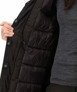 Regatta, Womens Yewbank II Waterdichte Dames Winterjas, Zwart, Maat 40 -Bobike SHOP 550x633 1